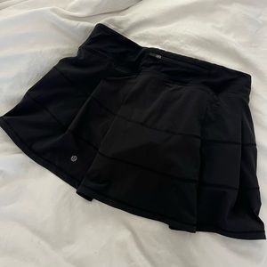 LuluLemon Black Tennis Skirt